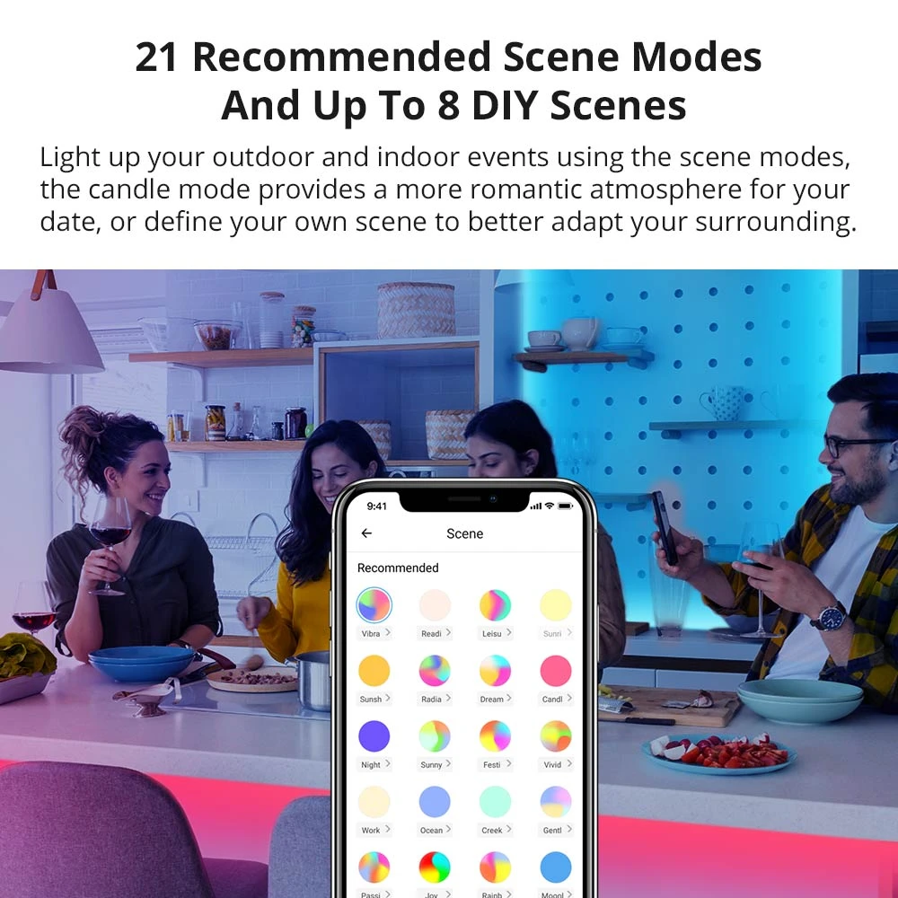 SONOFF L2 Lite 5 m pametni WiFi LED trak z daljincem in aplikacijo