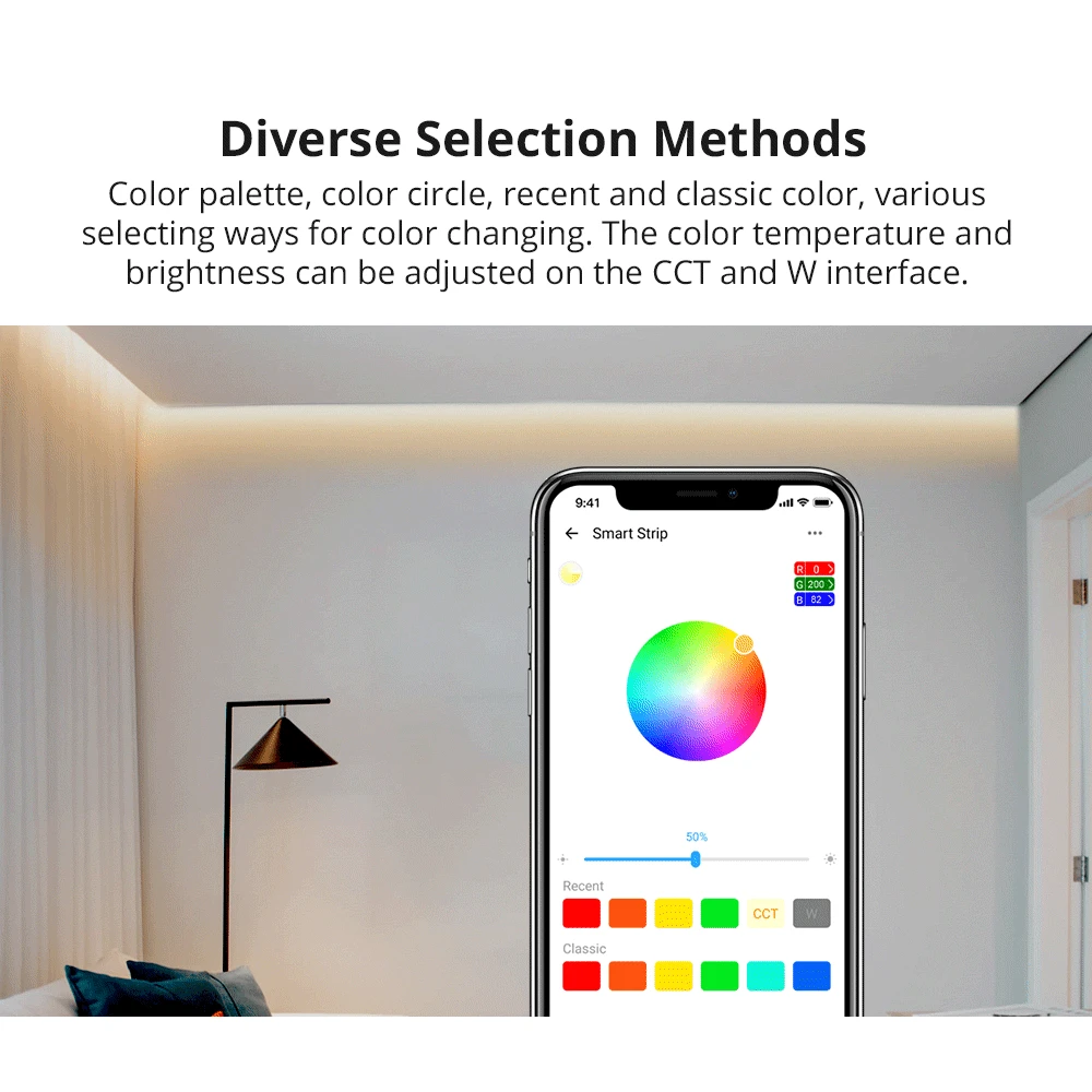 SONOFF L2 Lite 5 m pametni WiFi LED trak z daljincem in aplikacijo