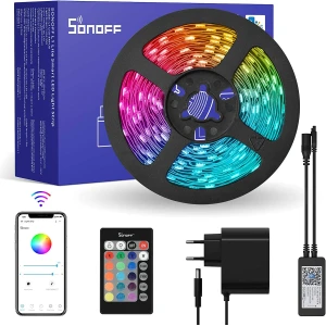 SONOFF L2 Lite 5 m pametni WiFi LED trak z daljincem in aplikacijo