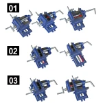 Primež 100mm TSX TOOL za natančna in robustna dela