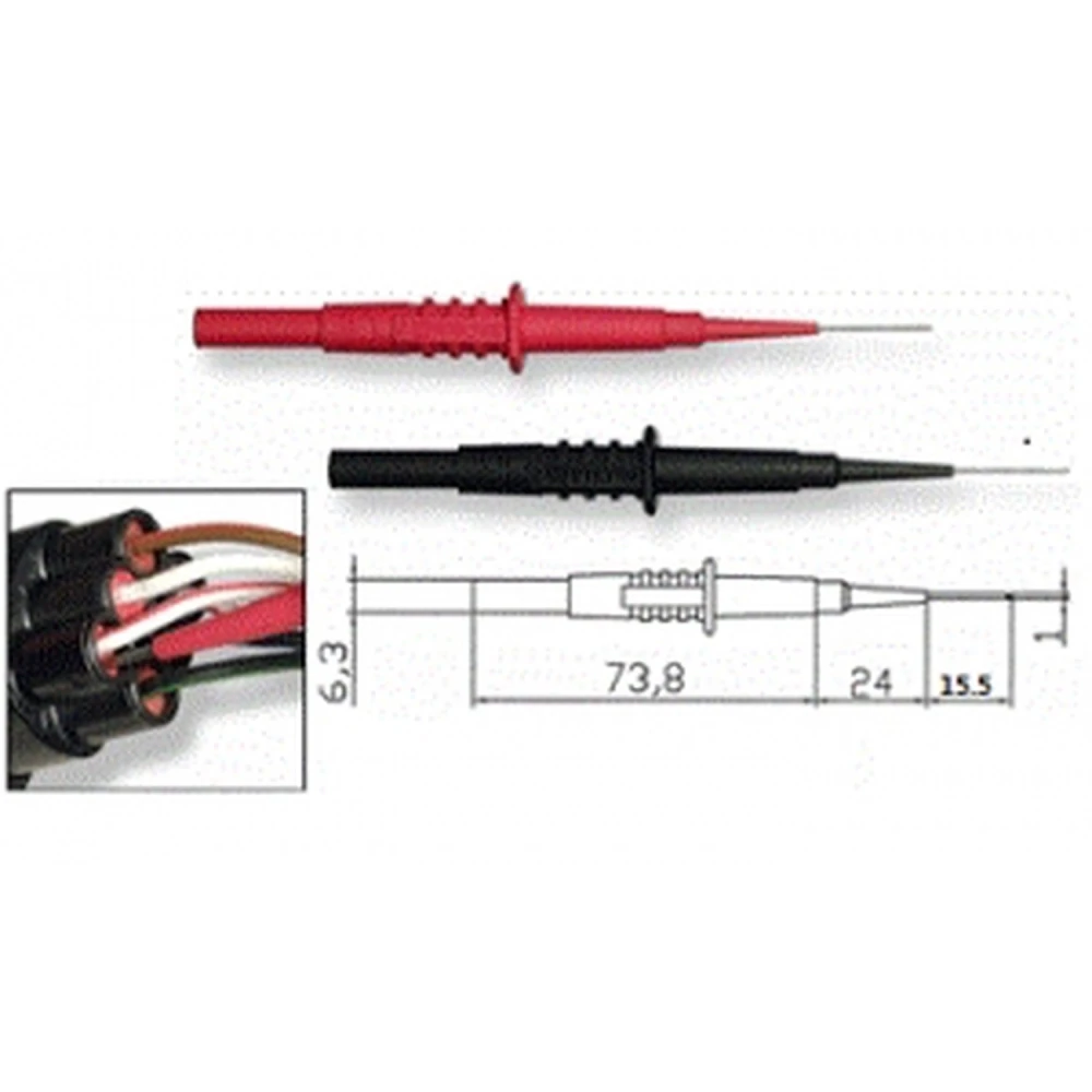 TP4155 merilna sonda s 1mm konico za banana 4mm Amass