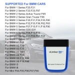 Dispositivo Vgate vLinker BM+ para diagnóstico OBD2 Bluetooth en caja