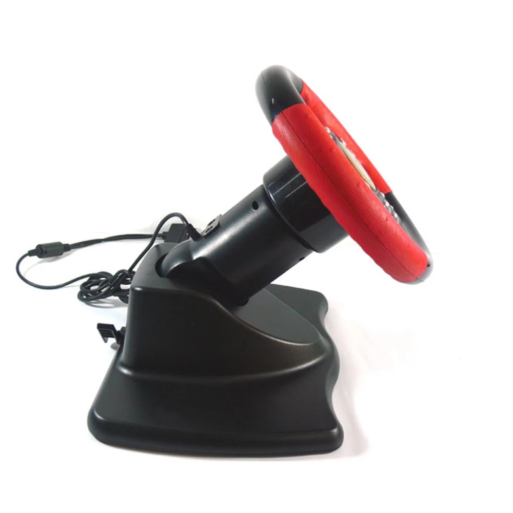 Združljiv dirkalni volan s prestavami in pedali za PS3, PS2 in PC