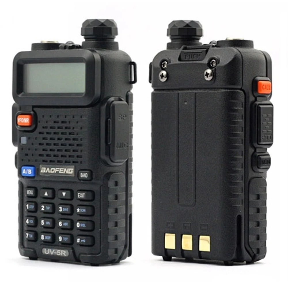 Baofeng UV-5R 8W walkie talkie s slušalko in VHF/UHF