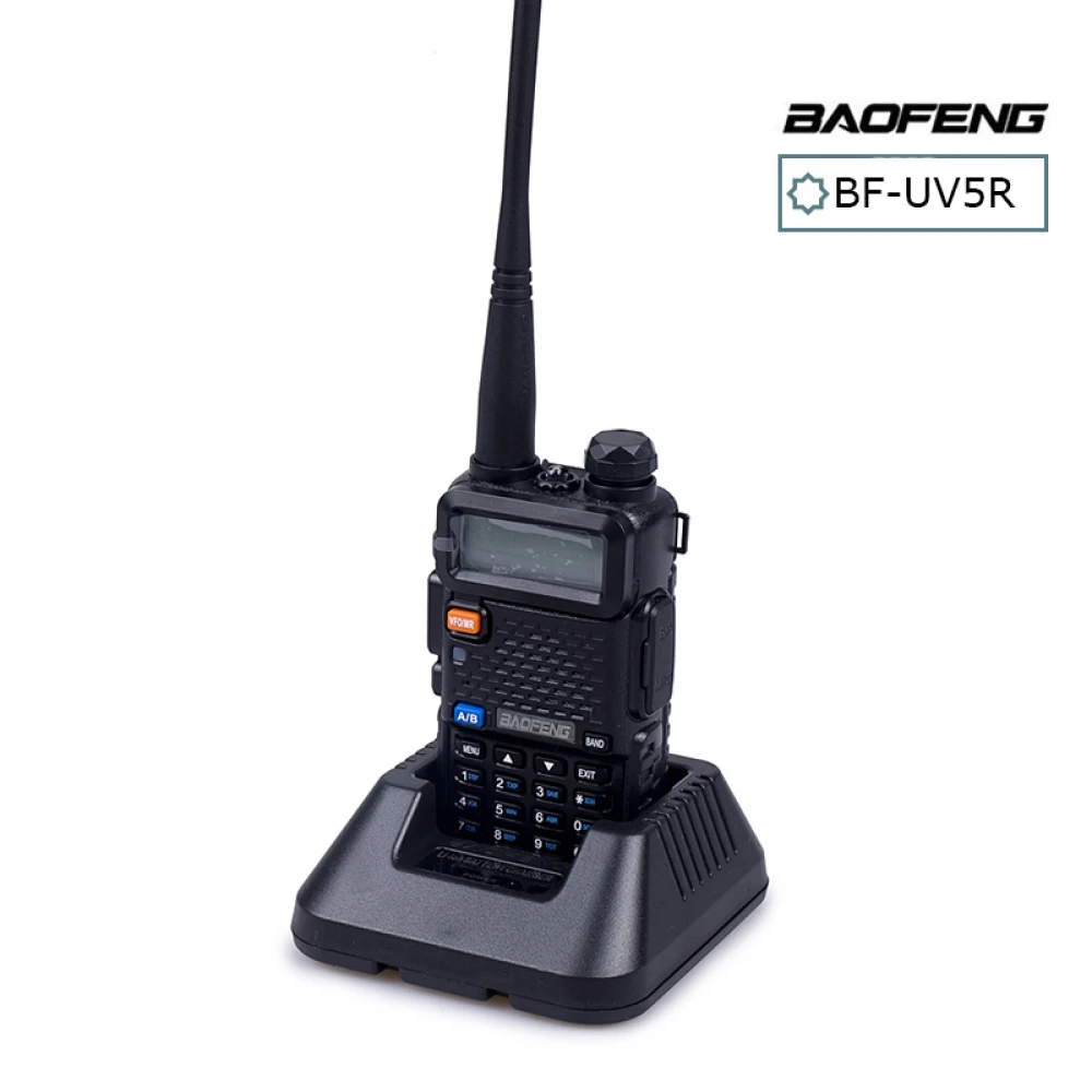Baofeng UV-5R 8W walkie talkie s slušalko in VHF/UHF