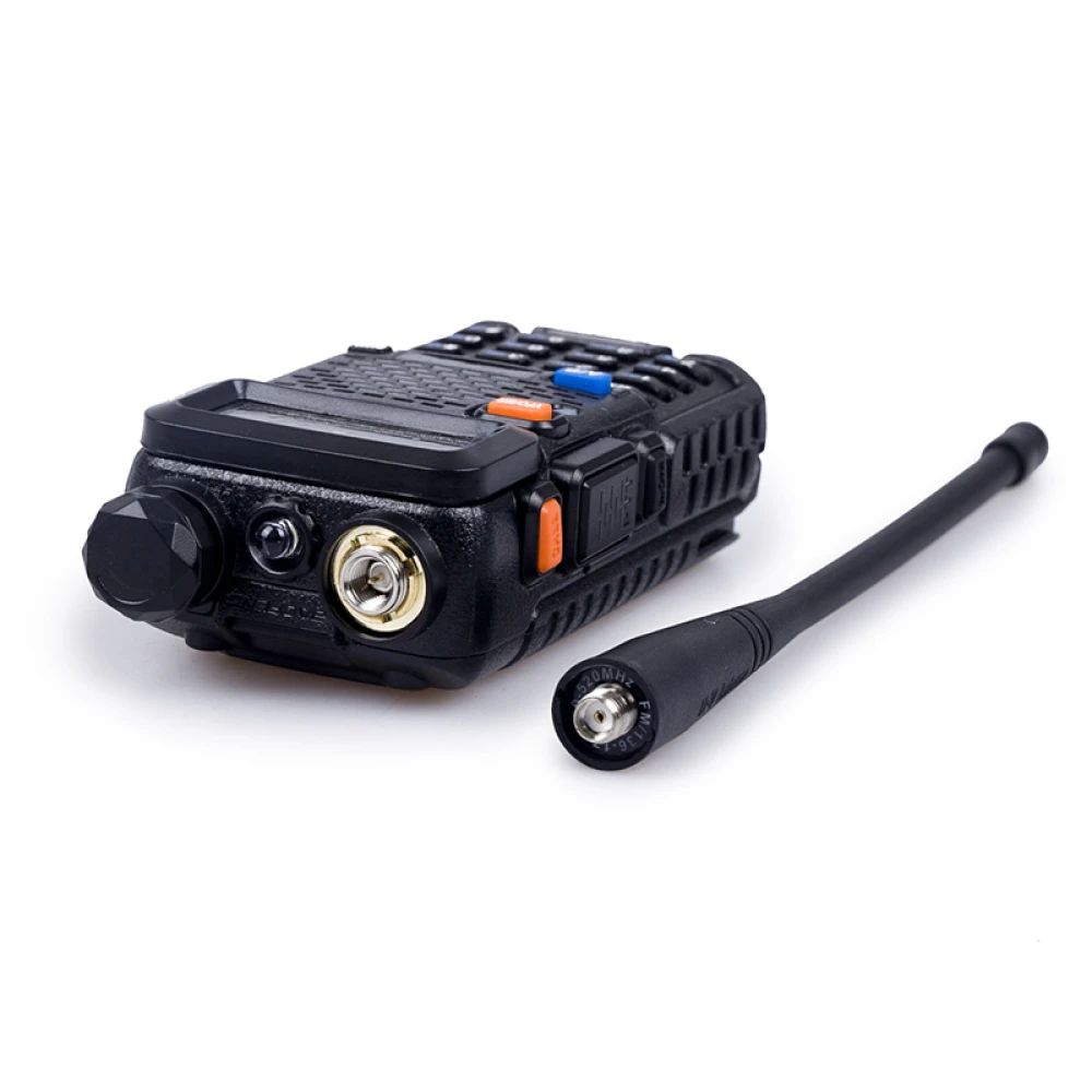 Walkie Talkie Baofeng UV-5R 8W con linterna LED y función de emergencia