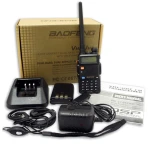 Baofeng UV-5R 8W walkie talkie s slušalko in VHF/UHF