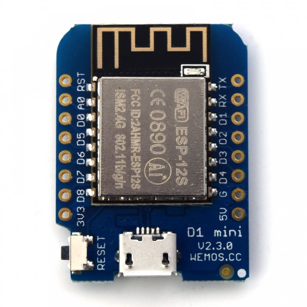 Wemos D1 Mini NodeMCU WiFi ESP8266 - razvojna plošča