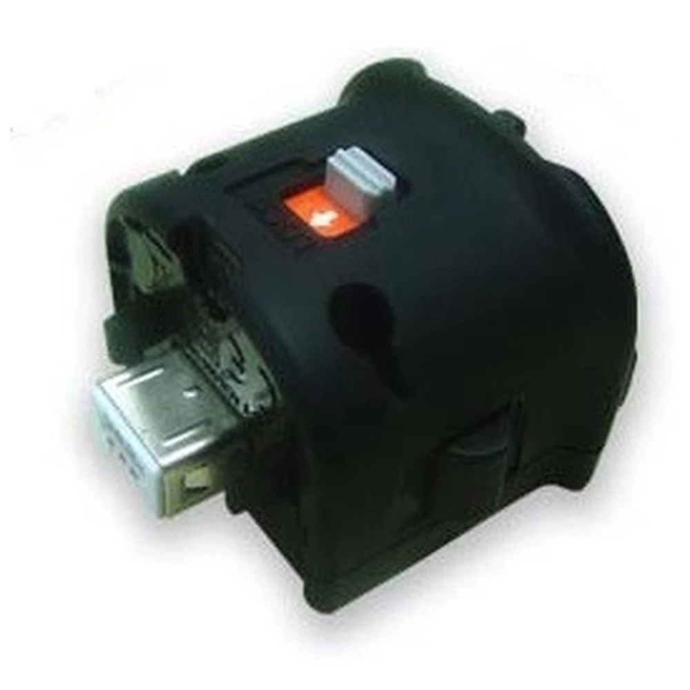 Wii Motion Plus združljiv črn za Wii daljinec - boljša igralna izkušnja